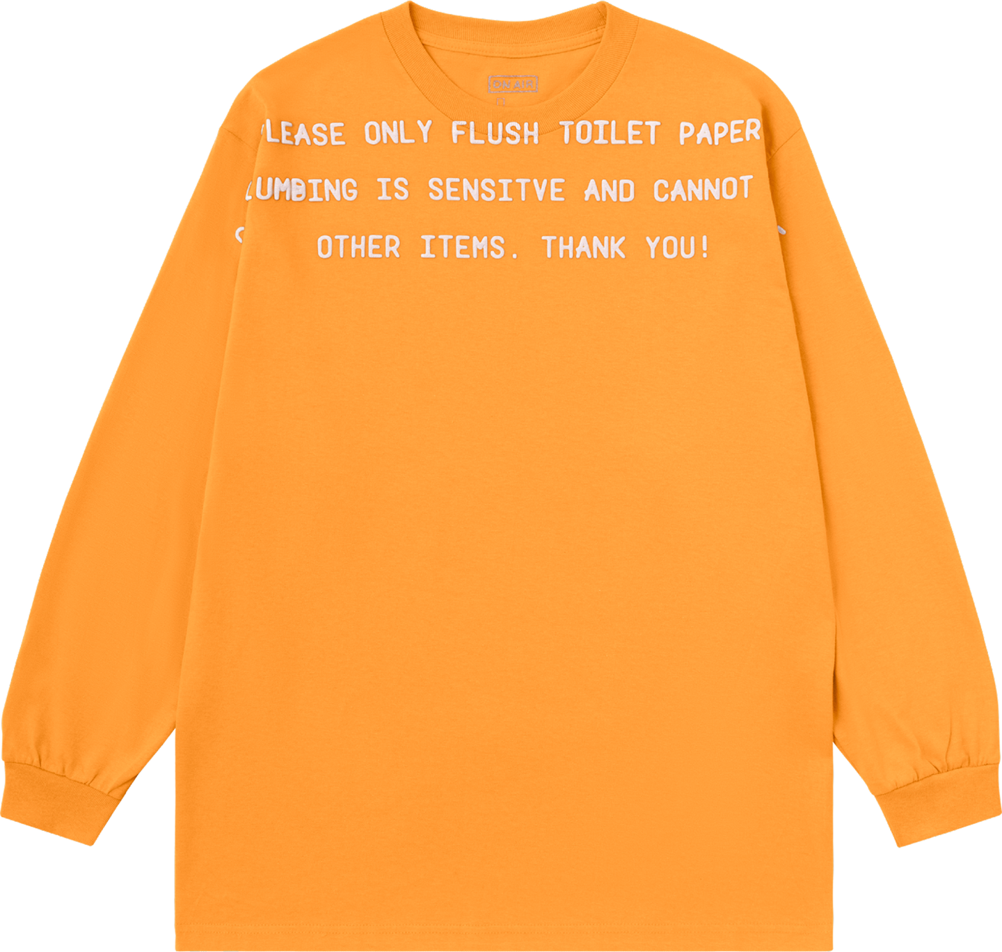 Flushing Matters L/SL Tee (Orange)