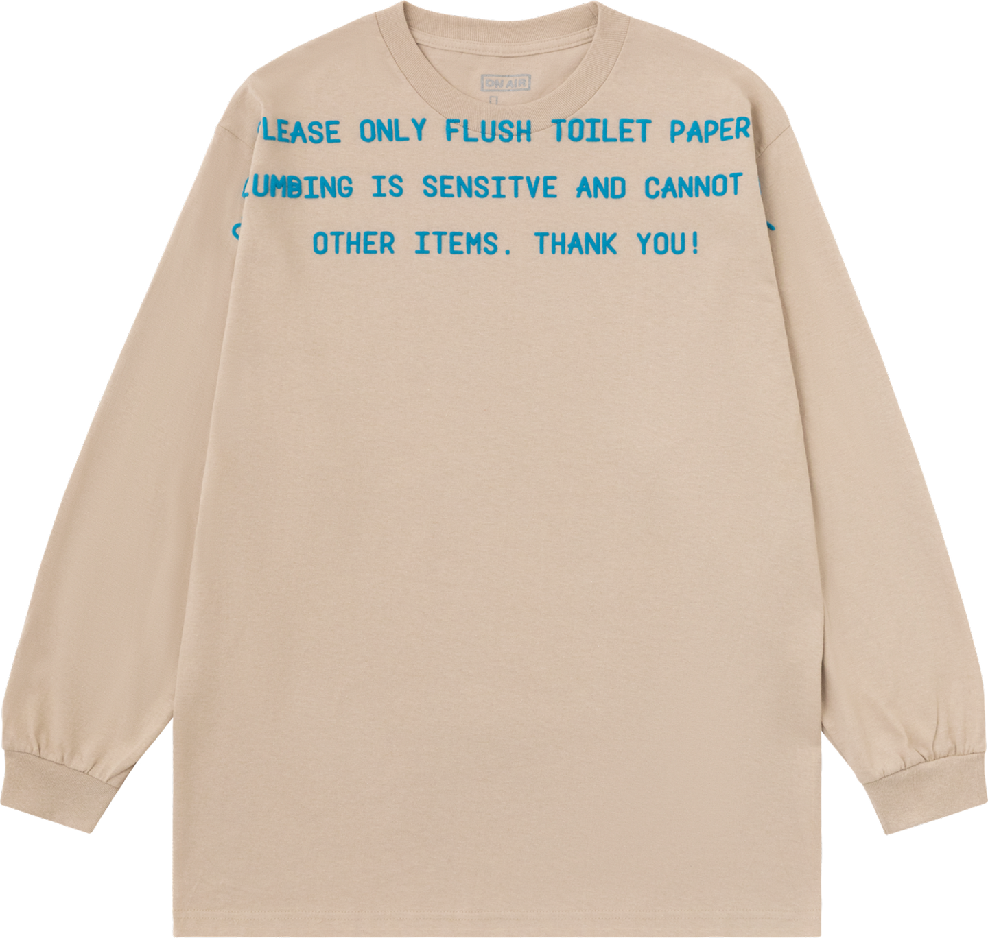 Flushing Matters L/SL Tee (Sand)