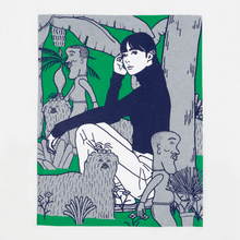 Load image into Gallery viewer, Untitled, 2024 S/SL Tee (Silver / Green / Navy)
