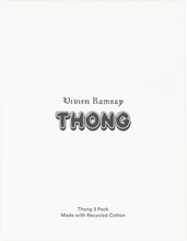 Load image into Gallery viewer, Thong 3 pack (Black) - Vivien Ramsay
