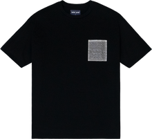 Load image into Gallery viewer, Bubble Wrap Pocket T-shirt (Black) - beta post
