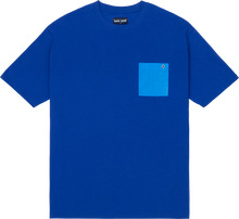 Load image into Gallery viewer, Blue Seat Pocket T-Shirt (Blue) - beta post
