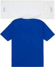 Load image into Gallery viewer, Neck Towel T-Shirt (Blue) - beta post
