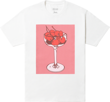 Load image into Gallery viewer, Kyne Cherry S/SL Tee (White)
