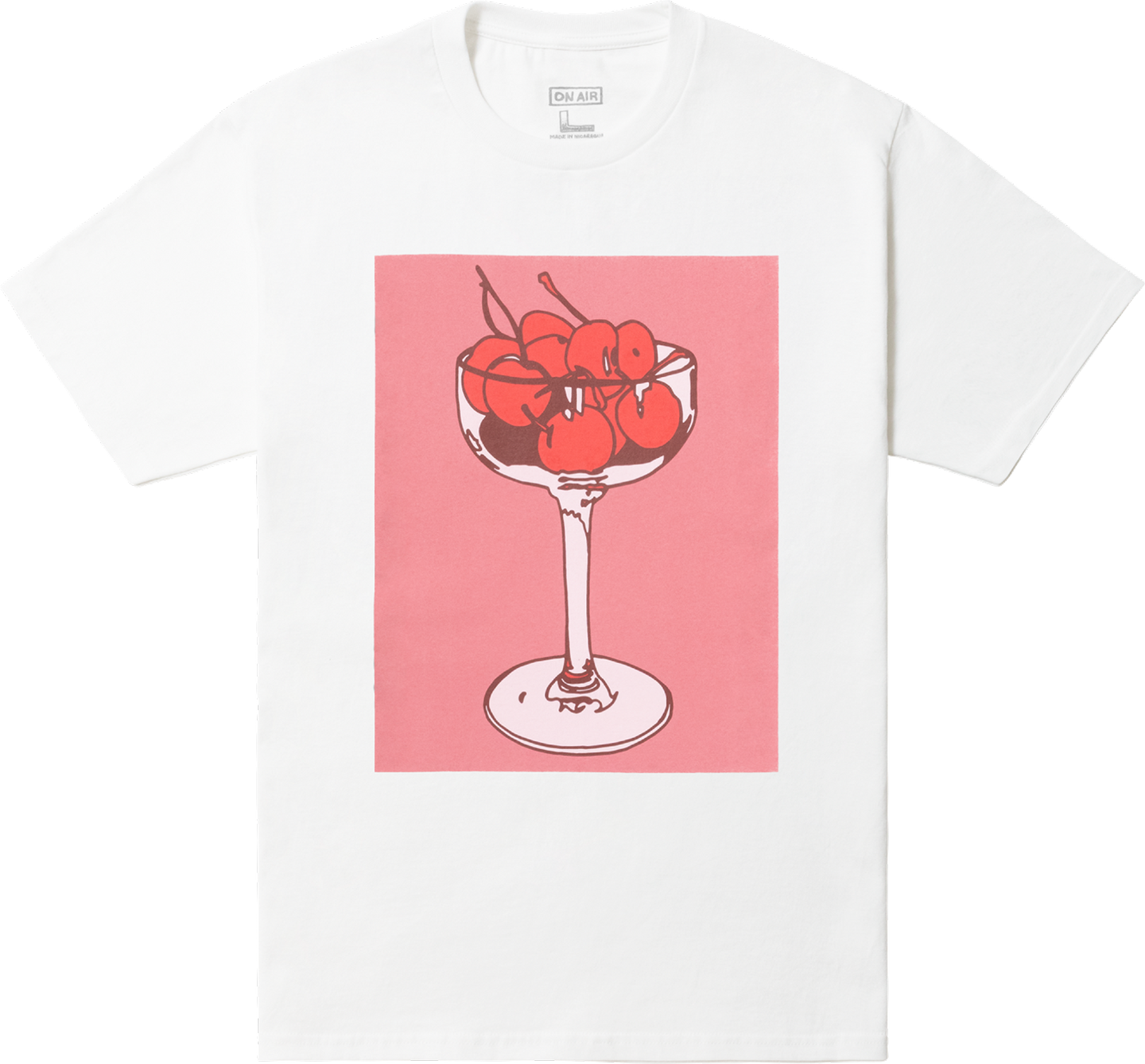Kyne Cherry S/SL Tee (White)
