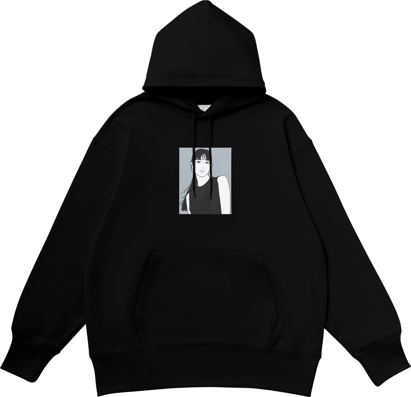 Kyne I&I Midweight Pile Pullover Hoodie (Black)