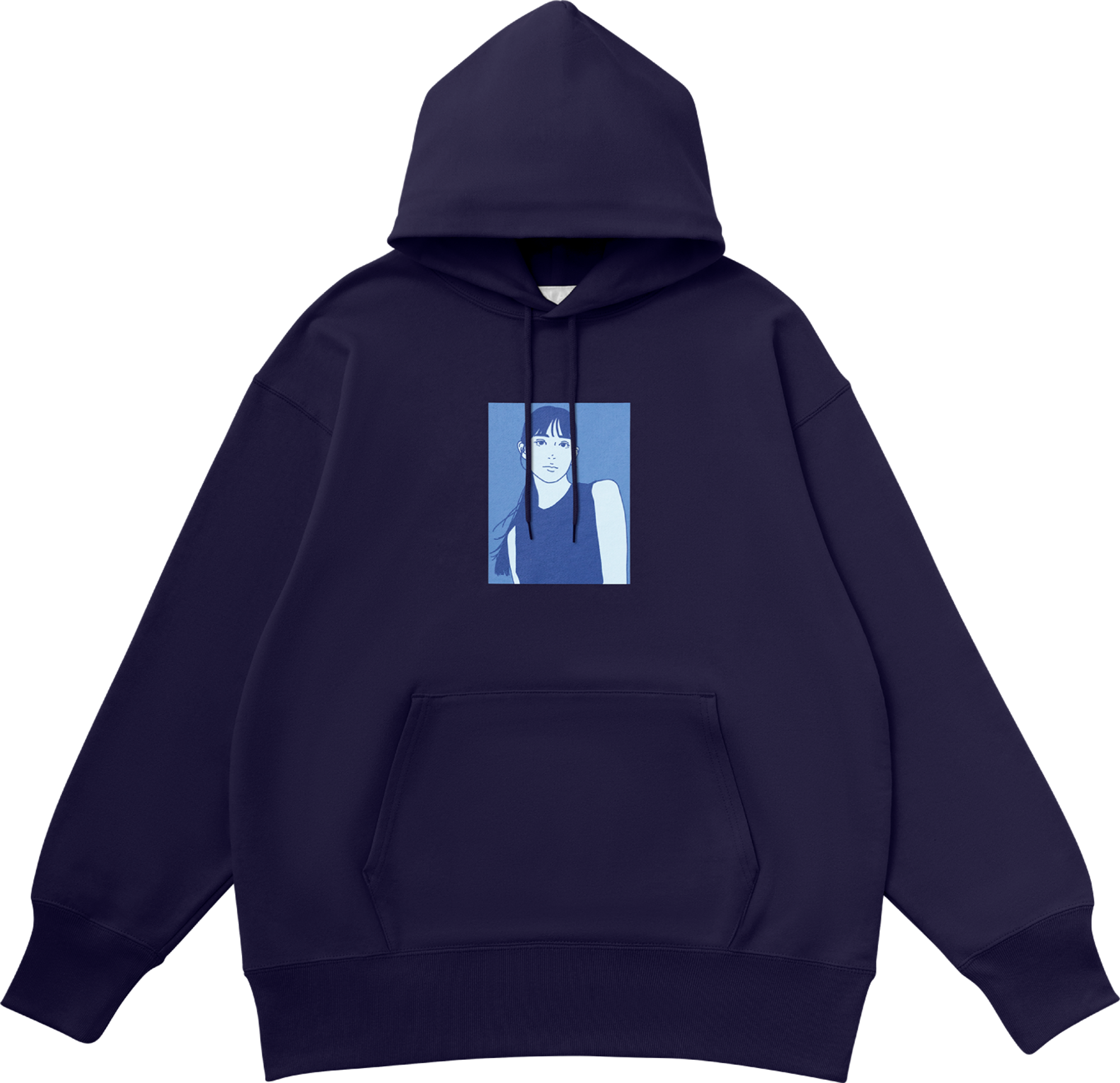 2025年新作 Kyne I&I Midweight Pile Pullover Hoodie (Navy) - ON AIR トップス