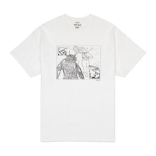 Load image into Gallery viewer, 4frame Cartoon Pack T-shirt (White)
