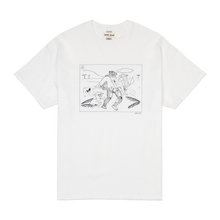 Load image into Gallery viewer, 4frame Cartoon Pack T-shirt (White)
