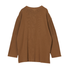 Load image into Gallery viewer, Straw Stripe Basque Shirt (Beige) - beta post
