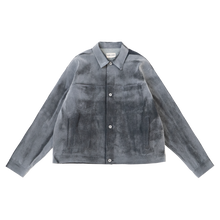 Load image into Gallery viewer, Dusted Aging Denim Jacket (Indigo)
