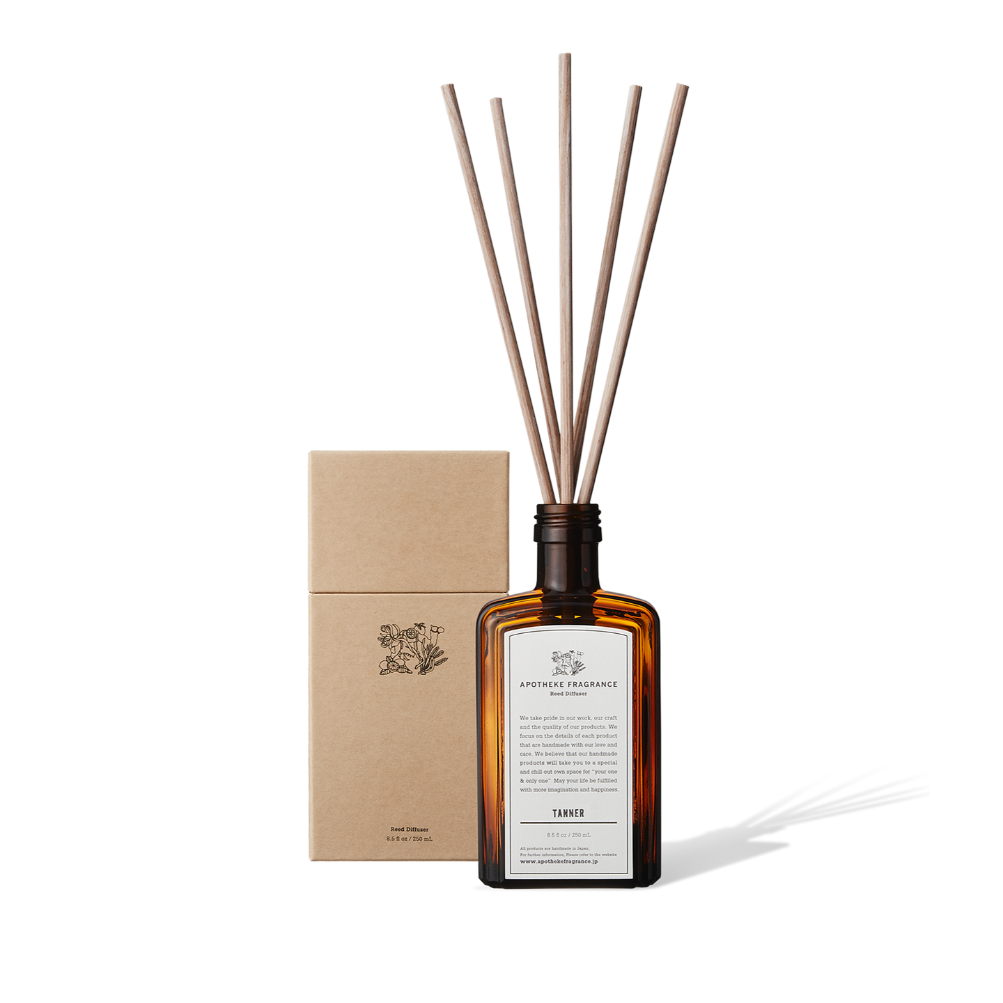 Reed Diffuser / Tanner - Apotheke Fragrance