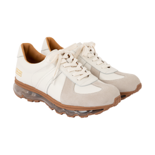 Load image into Gallery viewer, Air Sole German Trainer (White) - Tomo &amp; Co.

