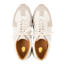 Load image into Gallery viewer, Air Sole German Trainer (White) - Tomo &amp; Co.
